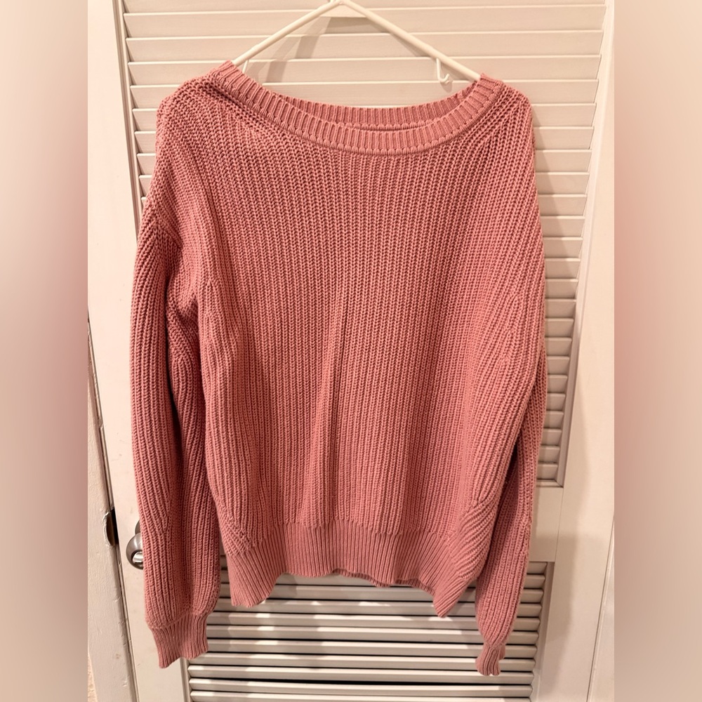 Women's Knit Sweater - Pink